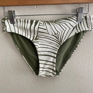 NWOT Roxy Beach Classics Strap Hipster Bikini Bottoms Size Small